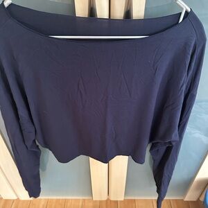 Navy Blue Women's Top